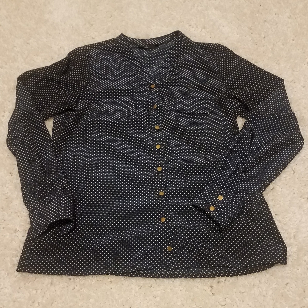 NIFE/Polka Dot Blouse/Size‎ 38/US Size 6